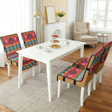 GB-NAT00029 Thunderbird Native American Quilted Dining Chair Slip Cover