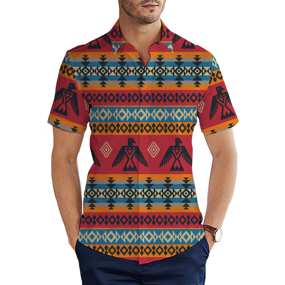 GB-NAT00029 Native American 3D Men's Shirt