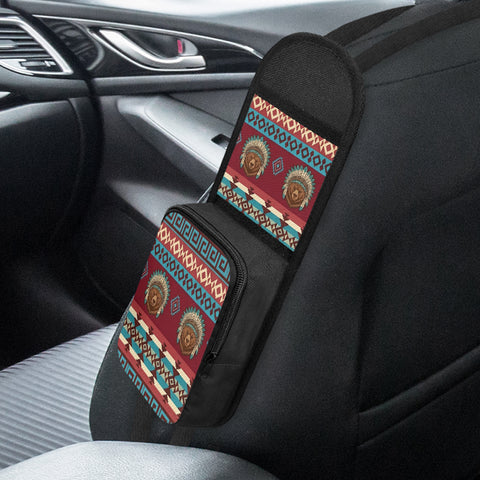 GB-NAT00029v5 Bear Chief Native American Car Seat Storage Bag
