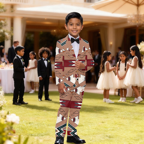 GB-NAT0002 Pattern Native American Boy's Suit