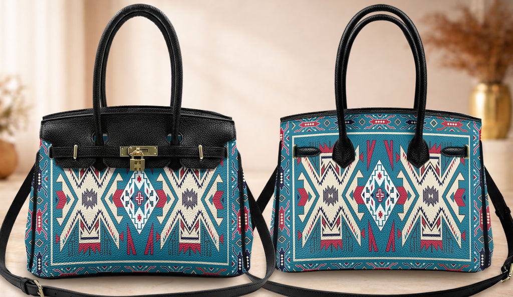 GB-NAT0003 Pattern Native American Women Handbag