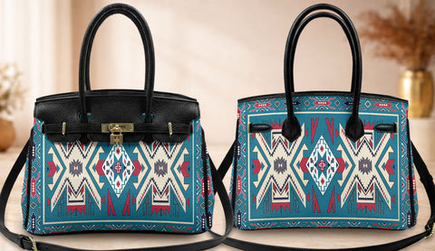GB-NAT0003 Pattern Native American Women Handbag