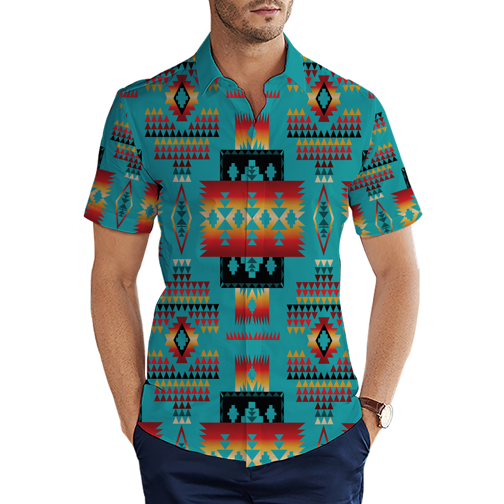 GB-NAT00046-01  Native American 3D Men's Shirt