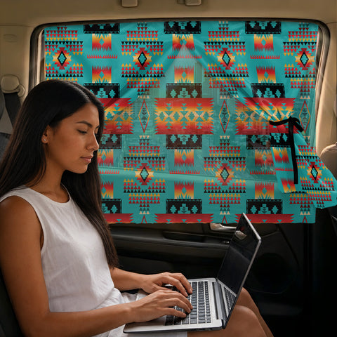 GB-NAT00046-01 Native American Car Side Window Sunshades