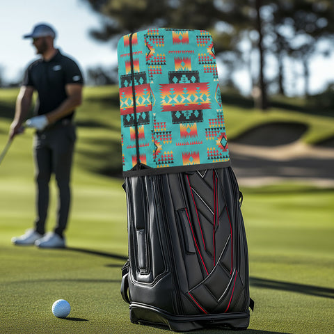 GB-NAT00046-01 Native American Golf Bag Dust Cover
