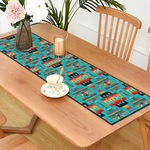 GB-NAT00046-01 Native American Quilt Table Runner