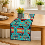 GB-NAT00046-01 Native American Quilt Table Runner
