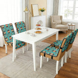 GB-NAT00046-01 Native American Quilted Dining Chair Slip Cover