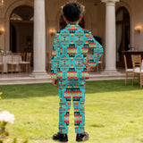 GB-NAT00046-01 Pattern Native American Boy's Suit