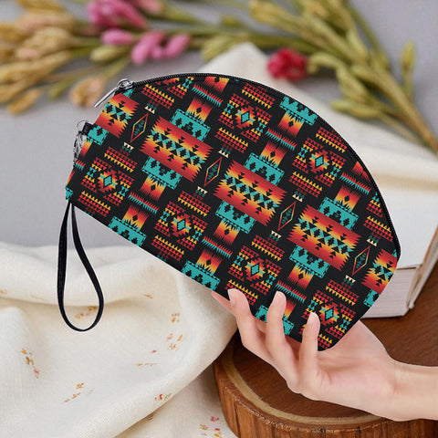 GB-NAT00046-02 Native American Curved Cosmetic Bags