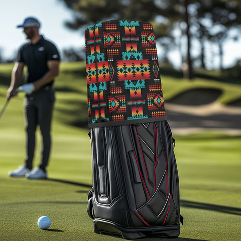 GB-NAT00046-02 Native American Golf Bag Dust Cover