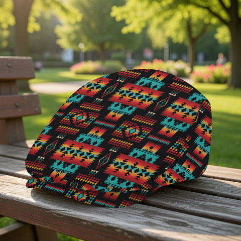 GB-NAT00046-02 Native American Jeff Cap