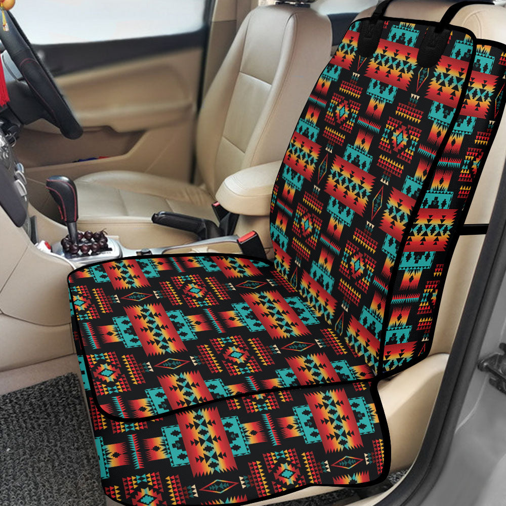 GB-NAT00046-02 Native American Waterproof Car Front Seat Cover for Pet
