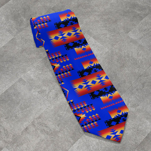 GB-NAT00046-06 Native American All-over Print Necktie