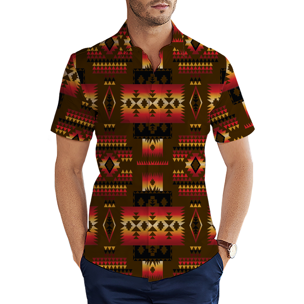 GB-NAT00046-08  Native American 3D Men's Shirt