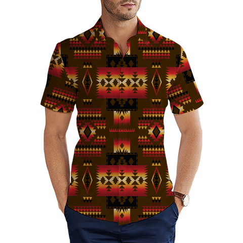 GB-NAT00046-08  Native American 3D Men's Shirt