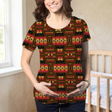 GB-NAT00046-08 Native American Maternity T-shirt