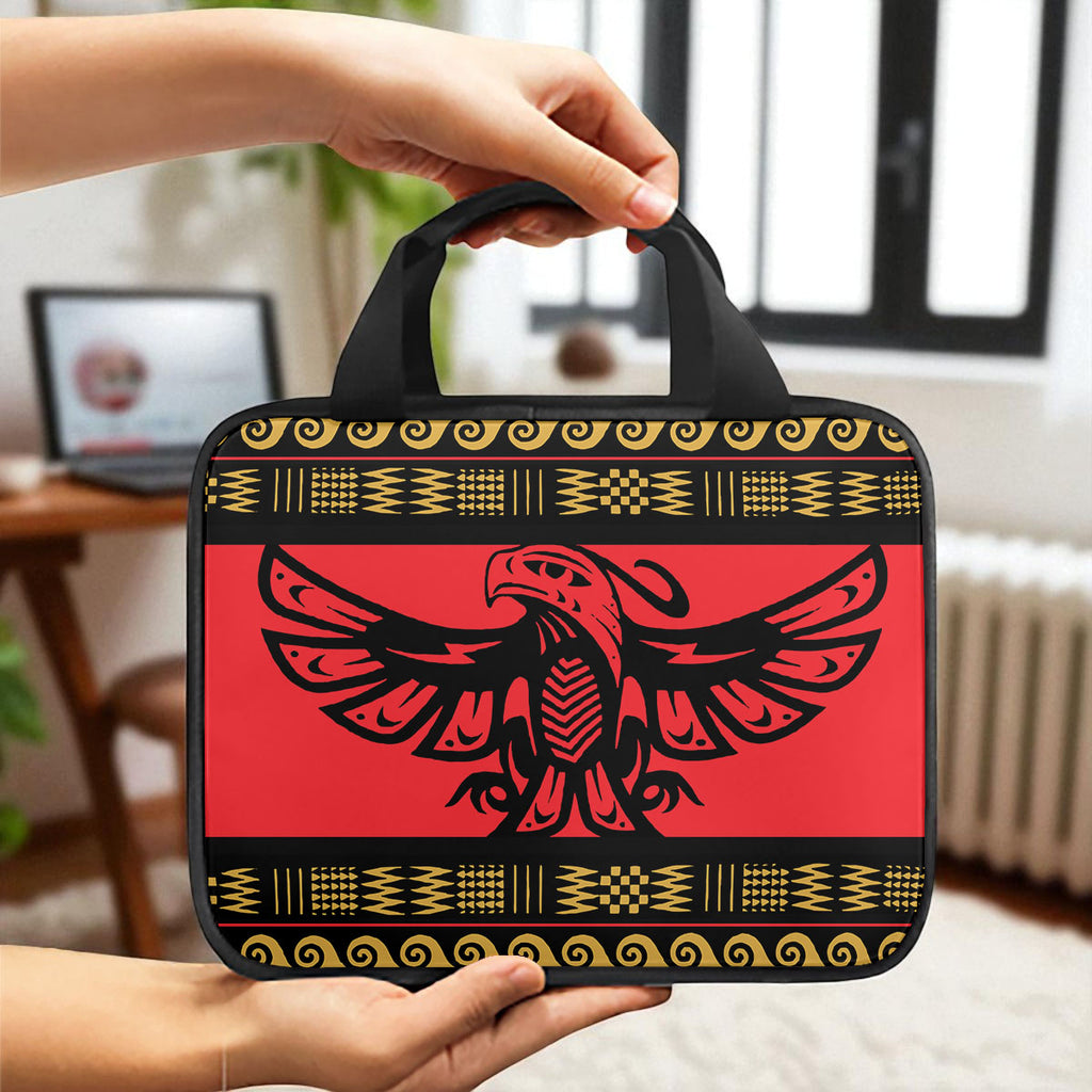 GB-NAT00048-01 Native American Canvas Storage Bag Single Printing