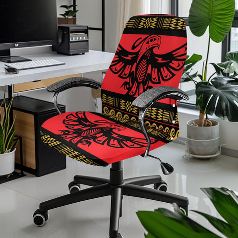 GB-NAT00048 Native American All-in-one Office Chair Cover