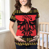 GB-NAT00048 Thunderbird Native American Maternity T-shirt