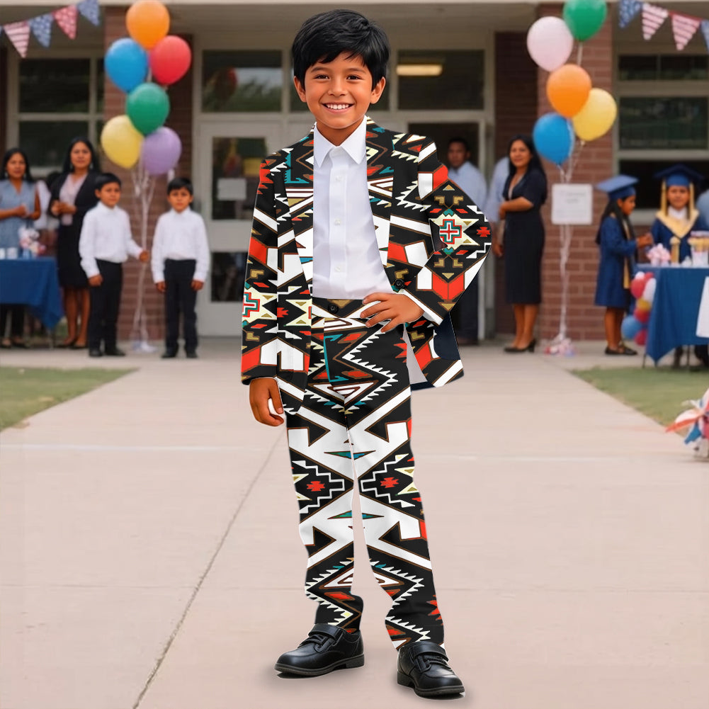 GB-NAT00049 Pattern Native American Boy's Suit
