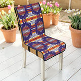 GB-NAT0004 Native American Quilted Dining Chair Slip Cover