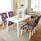 GB-NAT0004 Native American Quilted Dining Chair Slip Cover