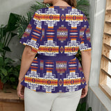 GB-NAT0004 Native American Women Wrap Blouse
