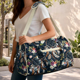 GB-NAT00051 Dreamcatcher Native American Quilted Travel Bag with Adjustable Strap