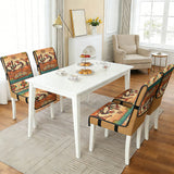 GB-NAT00054 Native American Quilted Dining Chair Slip Cover