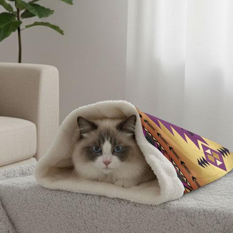 GB-NAT00057-06 Native American Double-Layer Pet Sleeping Bag