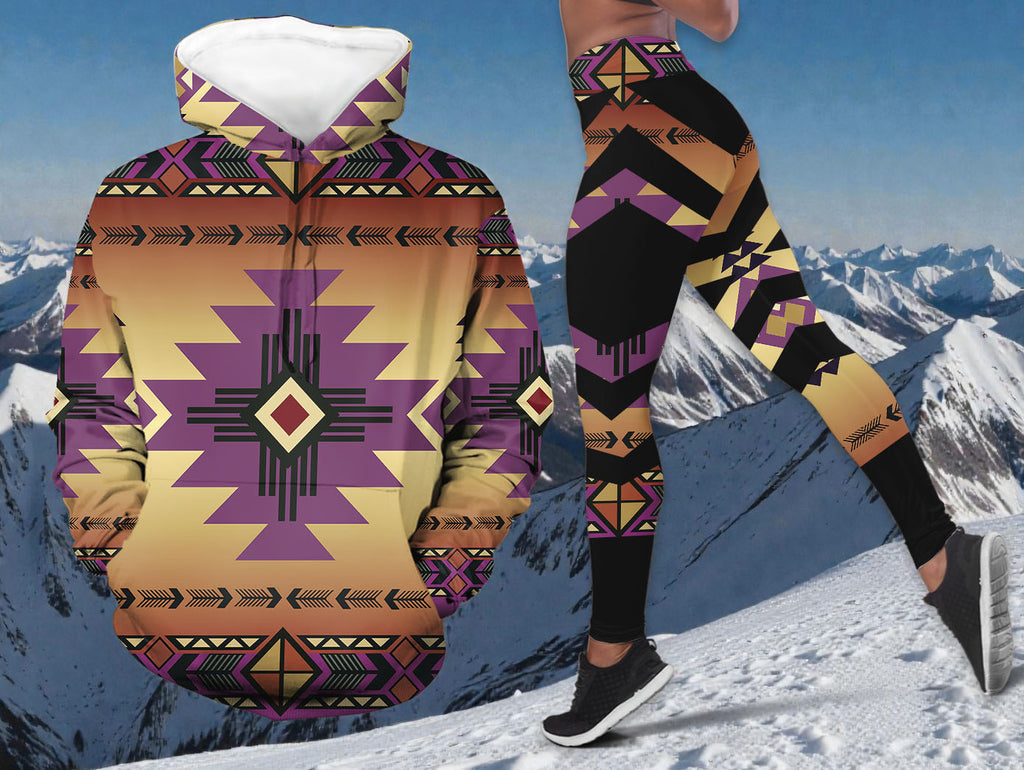 GB-NAT00057-06 Native American Hoodie Leggings Set