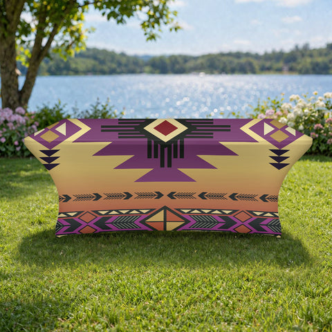 GB-NAT00057-06 Pattern Native American Elastic Table Cover