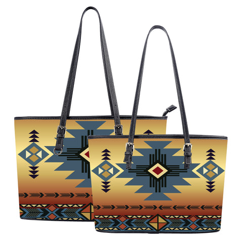 GB-NAT00057 Native American Leather Handbag