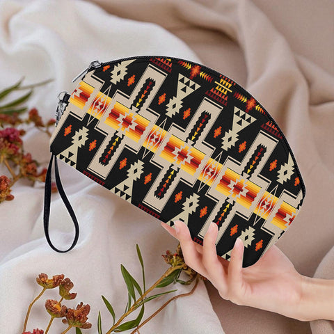 GB-NAT00062-01 Native American Curved Cosmetic Bags