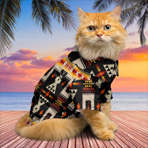 GB-NAT00062-01 Native American Pet Hawaiian Shirt
