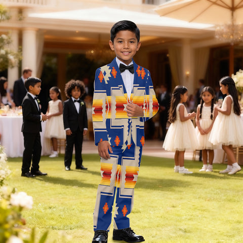 GB-NAT00062-04 Pattern Native American Boy's Suit