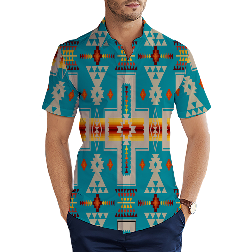 GB-NAT00062-05 Native American 3D Men's Shirt