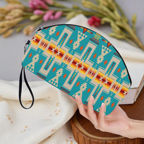 GB-NAT00062-05 Native American Curved Cosmetic Bags