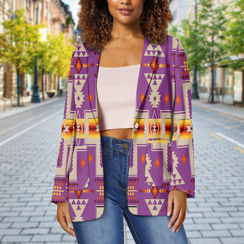 GB-NAT00062-07 Native American Ladies Casual Blazer