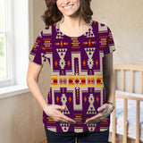 GB-NAT00062-09 Native American Maternity T-shirt