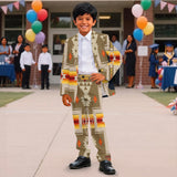 GB-NAT00062-10 Pattern Native American Boy's Suit