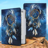 GB-NAT00065 Dreamcatcher Galaxy Native American Kindle PU Leather Case