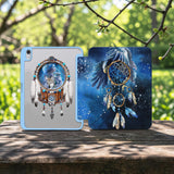 GB-NAT00065 Dreamcatcher Native American Y-fold Tablet Cases