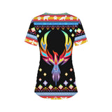 GB-NAT00067-02 Thunderbird Native American Maternity T-shirt