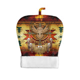 GB-NAT00068C Owl Native American Double-Layer Pet Sleeping Bag