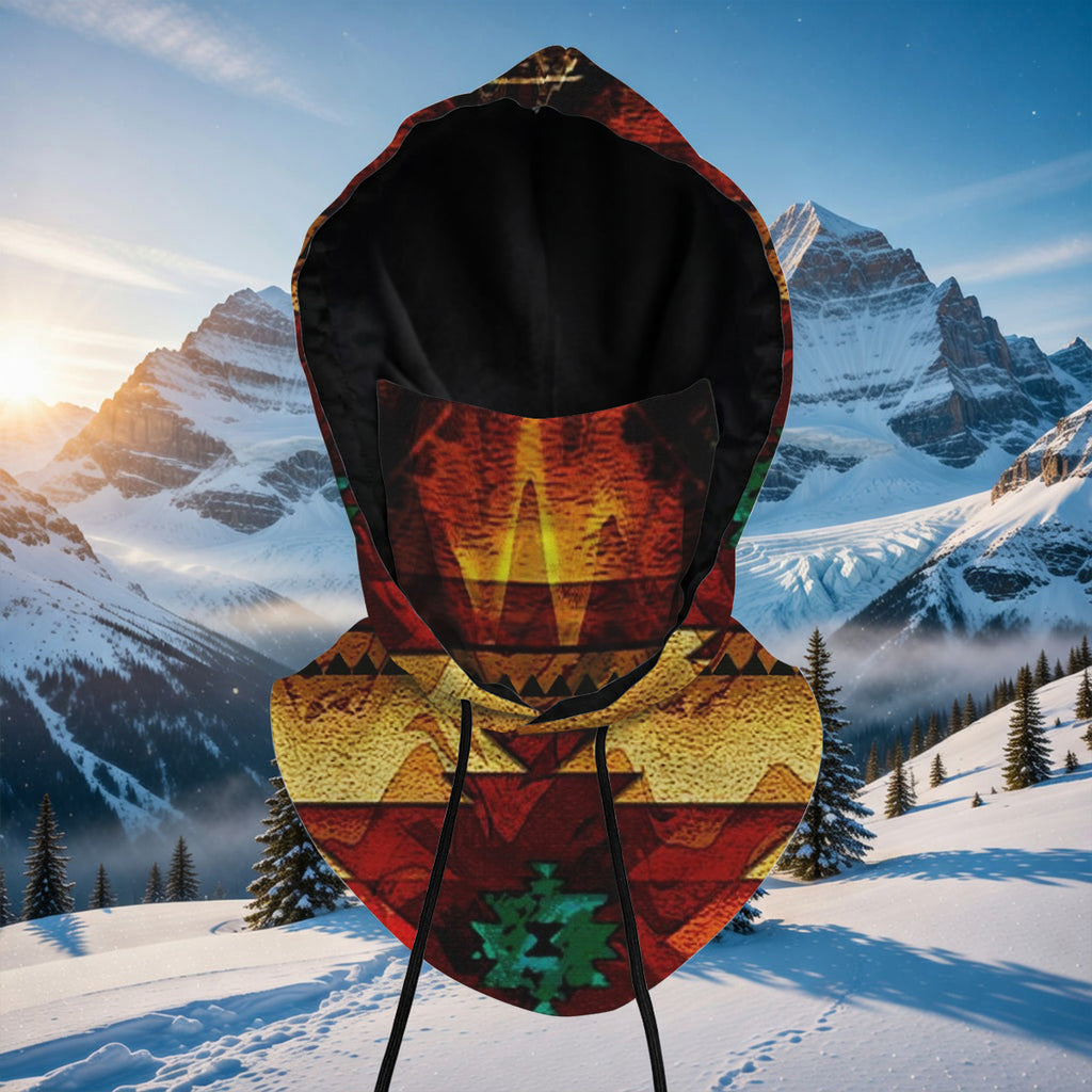 GB-NAT00068 Native American Hooded Gaiter