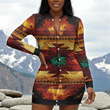 GB-NAT00068 Native American Jacket Dress