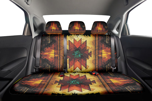 GB-NAT00068 Pattern Native American Car Back Seat Cover Set – Powwow Store