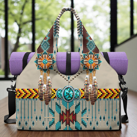 GB-NAT00069 Native American Vest Gym Bag